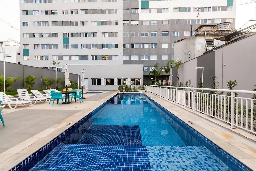 706 - Apto Com Piscina Prox Bras E Centro 상파울루 아파트